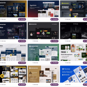 100 Premium WordPress Templates – Fully Responsive & SEO-Friendly Themes